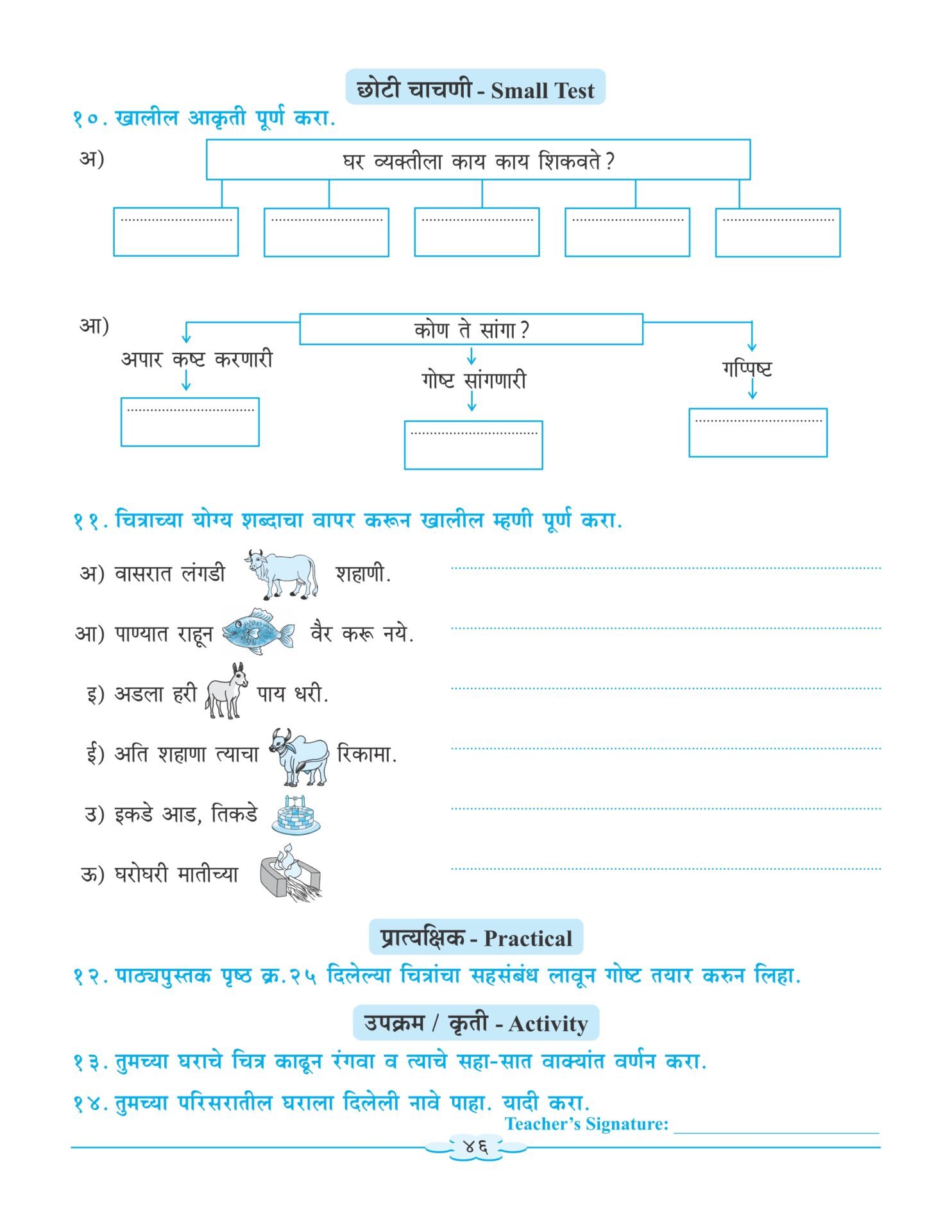 CCE Pattern Nigam Scholar Workbooks Marathi Sulabhbharati Standard 6 6