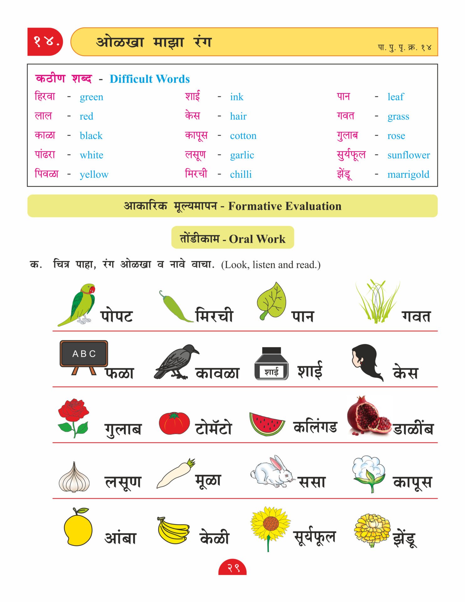 CCE Pattern Nigam Scholar Workbooks Marathi Workbook Standard 1 7
