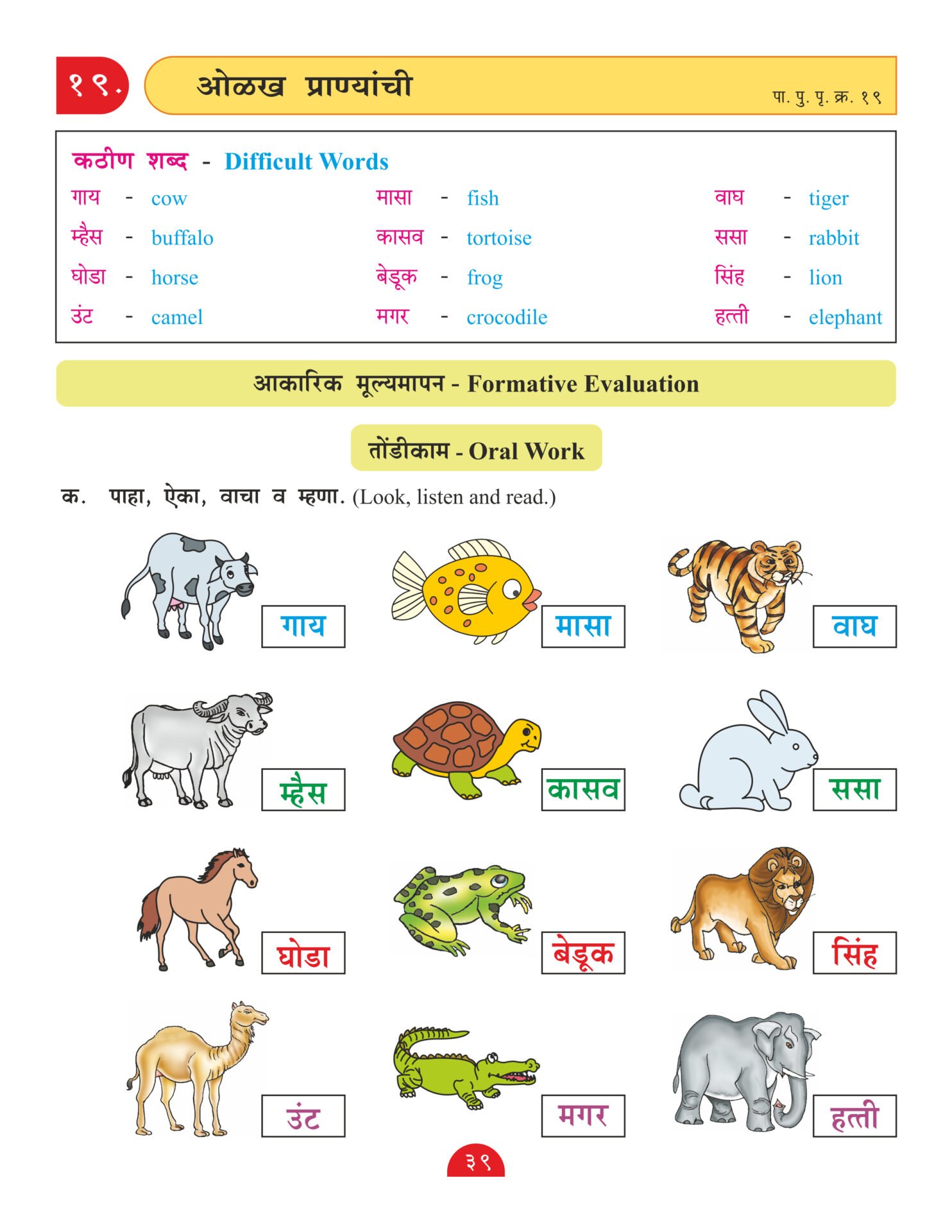 CCE Pattern Nigam Scholar Workbooks Marathi Workbook Standard 1 8