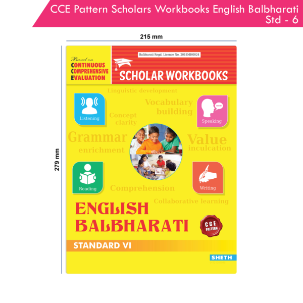 CCE Pattern Nigam Scholar Workbooks English Balbharati Standard - 6 (Maharashtra State Board Syllabus Books) - Image 9