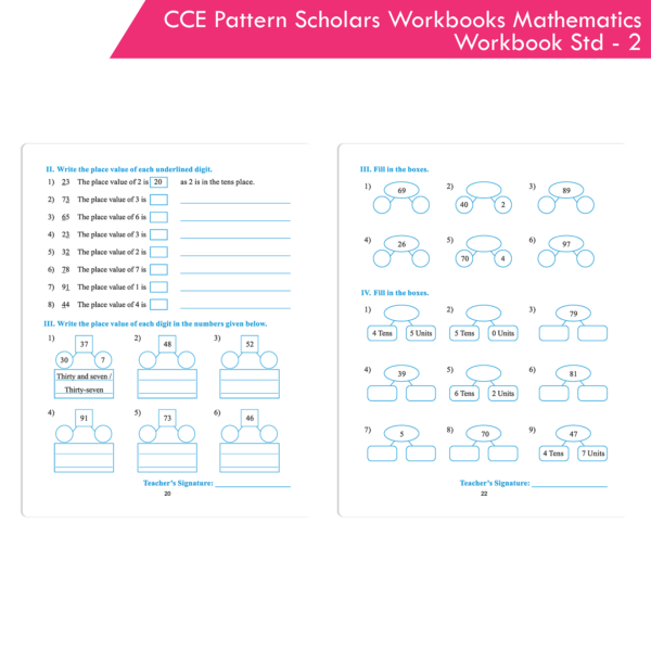 CCE Pattern Nigam Scholar Workbooks Mathematics Workbook Standard - 2 (Maharashtra State Board Syllabus Books) - Image 7