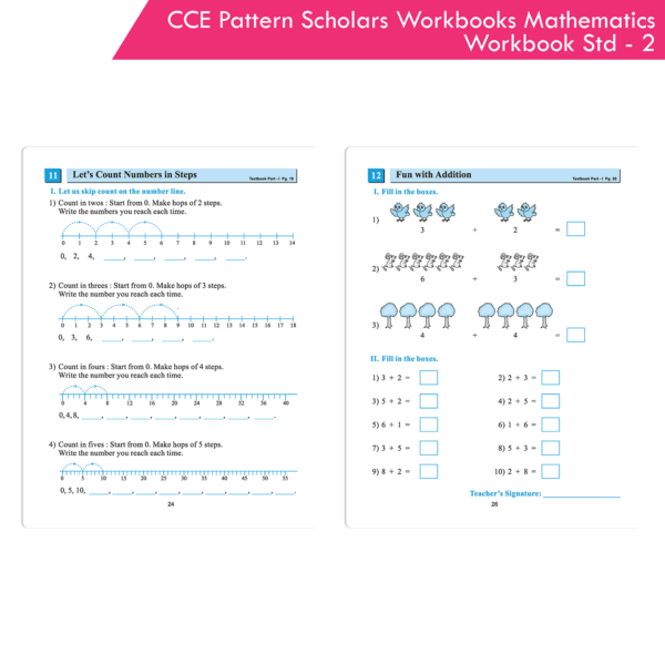 CCE Pattern Nigam Scholar Workbooks Mathematics Workbook Standard - 2 (Maharashtra State Board Syllabus Books) - Image 8