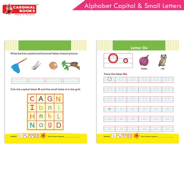Cardinal Alphabet Capital And Small Letters Writing Book - Image 7