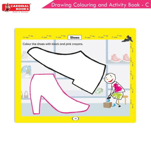 Cardinal Drawing Colouring And Activity Book C - Image 4