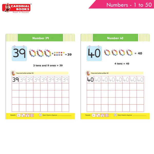 Cardinal Numbers 1 To 50 - Image 6