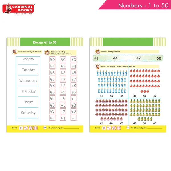 Cardinal Numbers 1 To 50 - Image 7