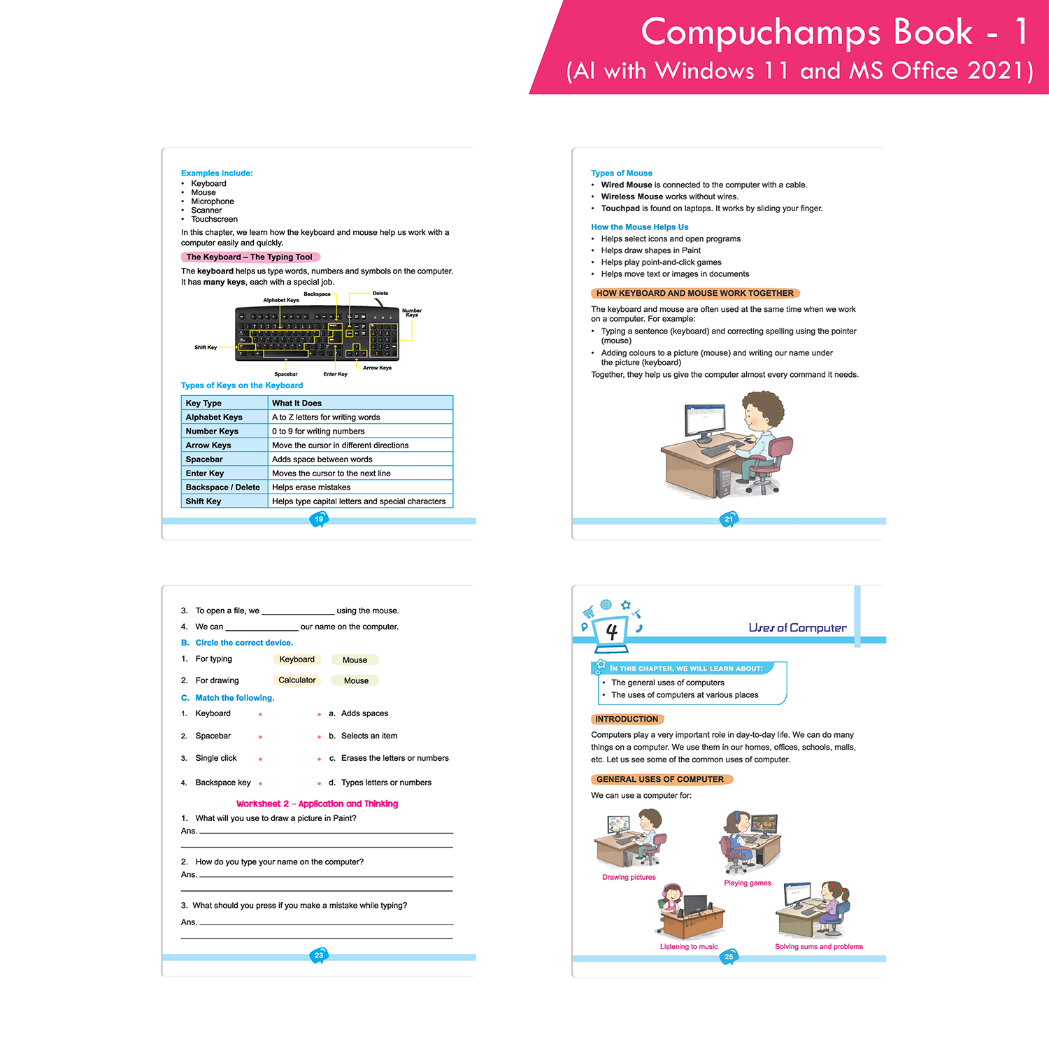 Compuchamps Book 1 (AI with Windows 11 and MS Office 2021) - Image 4