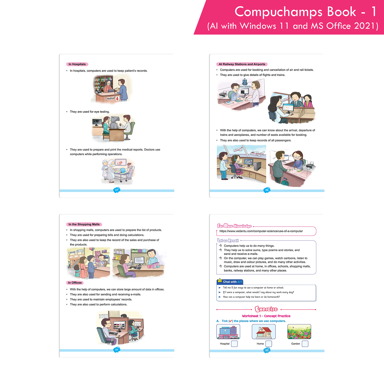 Compuchamps Book 1 (AI with Windows 11 and MS Office 2021) - Image 5