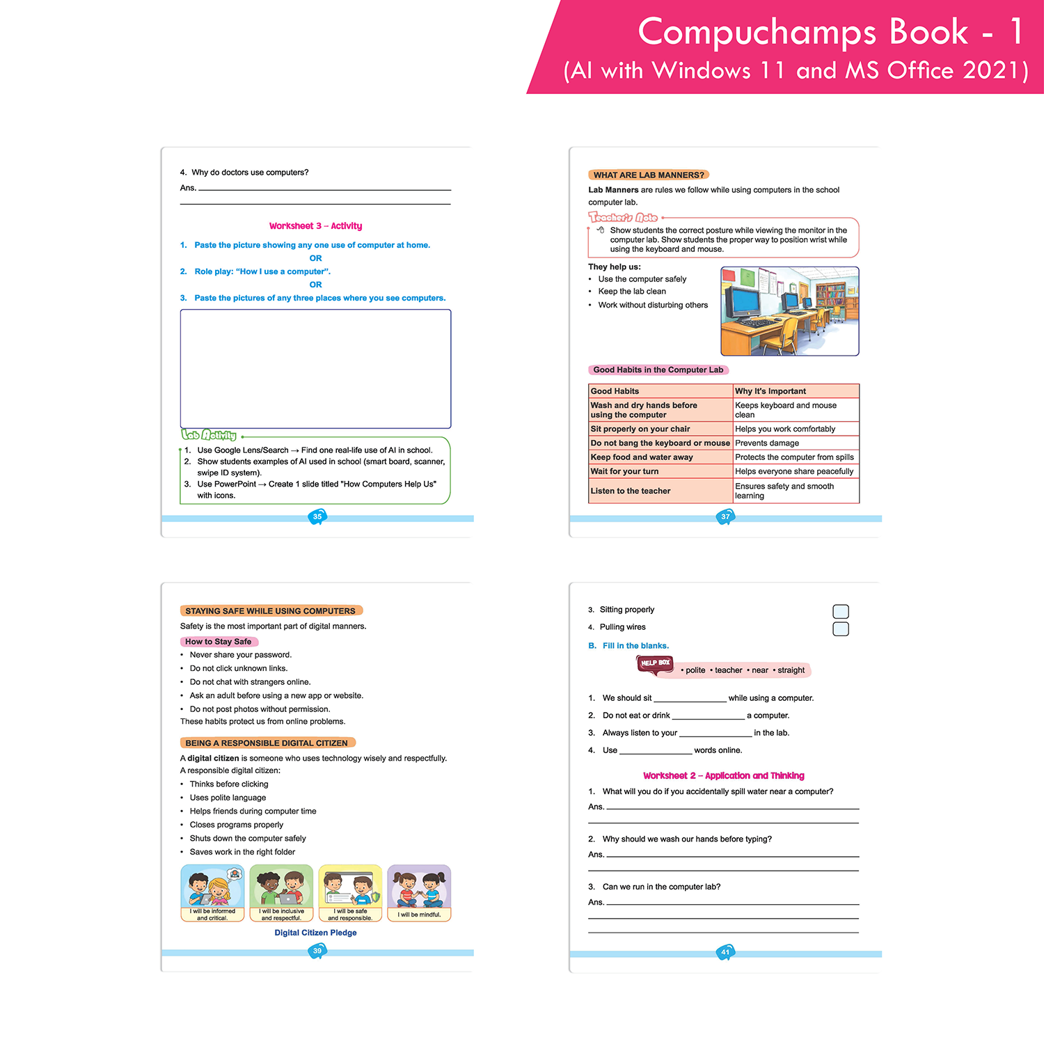 Compuchamps Book 1 (AI with Windows 11 and MS Office 2021) - Image 6