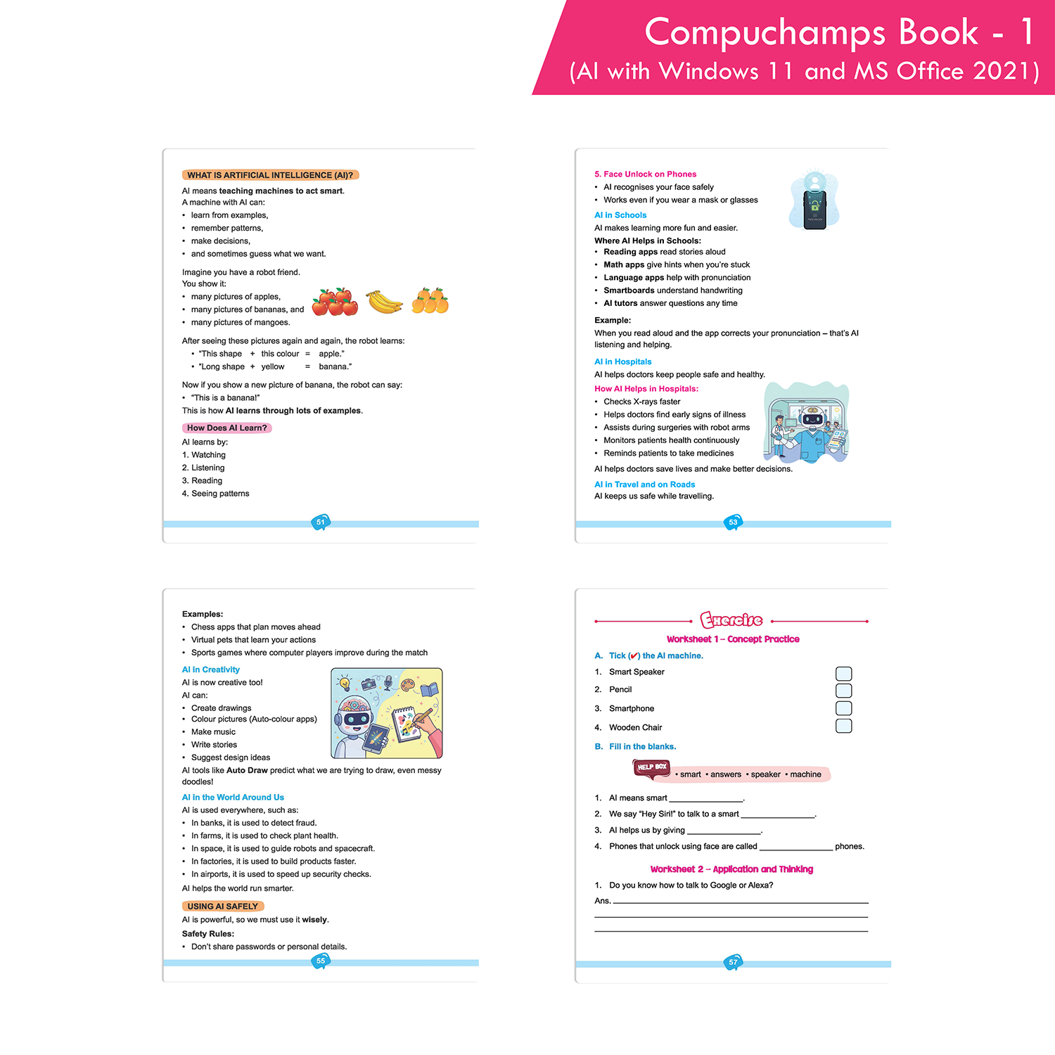 Compuchamps Book 1 (AI with Windows 11 and MS Office 2021) - Image 8