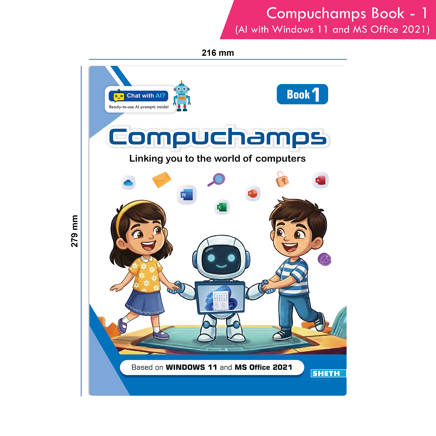Compuchamps Book 1 (AI with Windows 11 and MS Office 2021) - Image 9