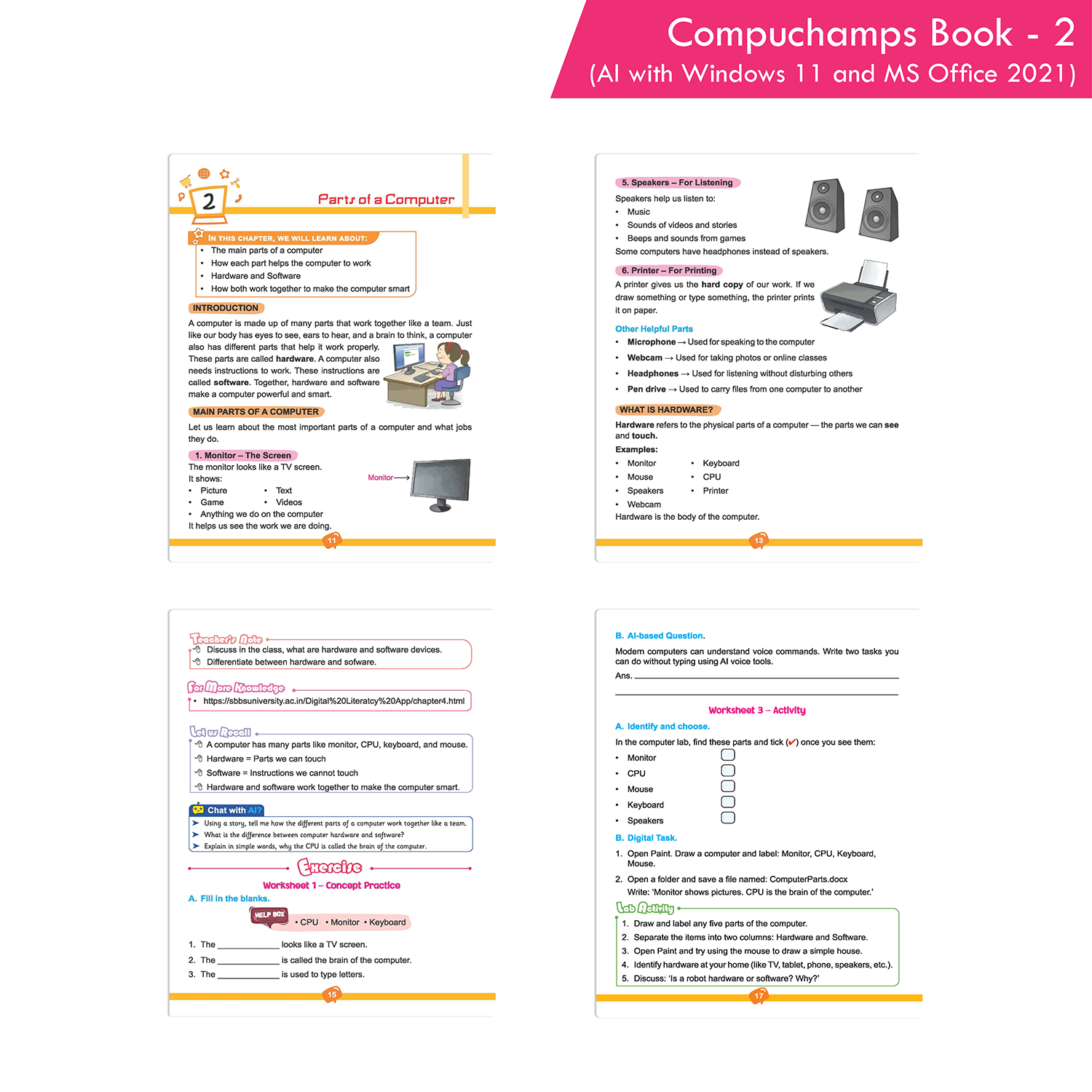 Compuchamps Book 2 (AI with Windows 11 and MS Office 2021) - Image 3