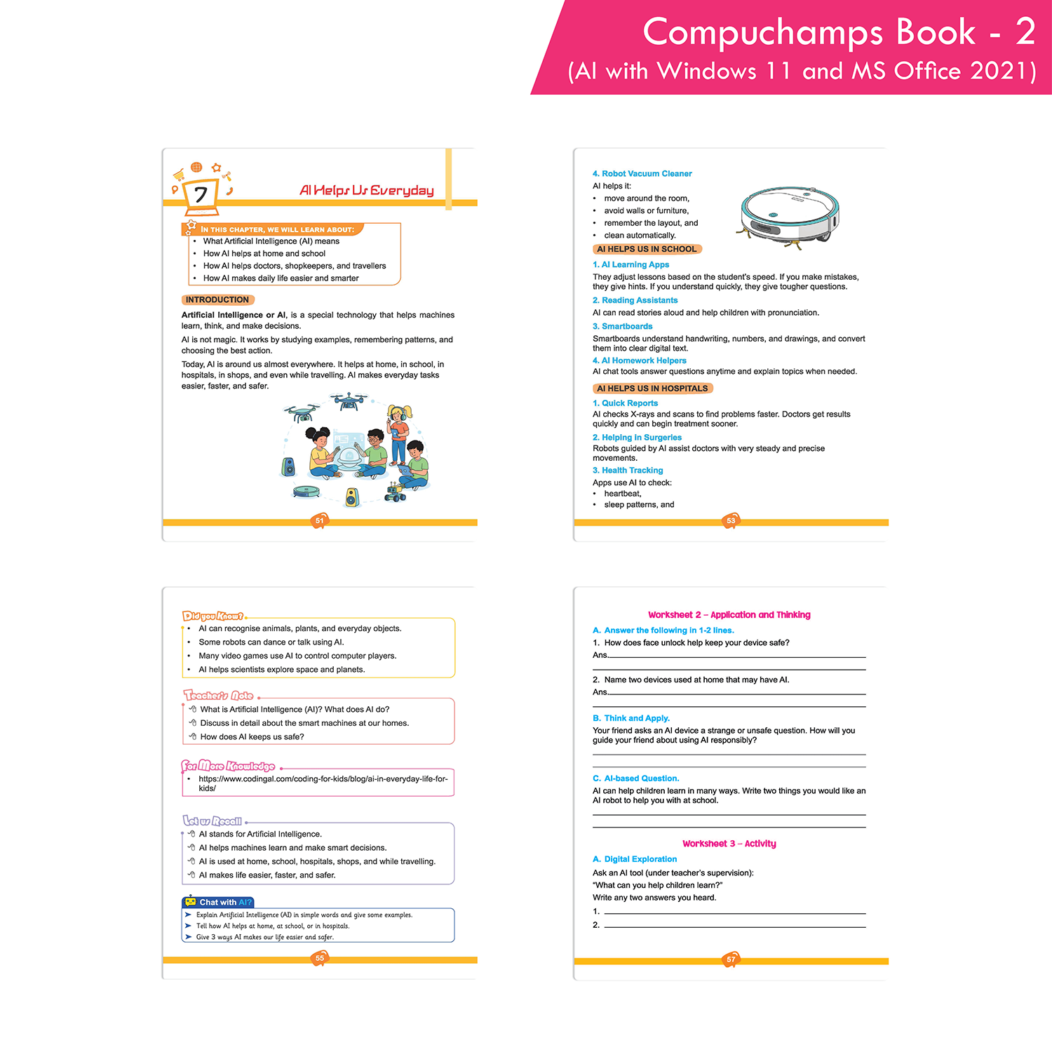 Compuchamps Book 2 (AI with Windows 11 and MS Office 2021) - Image 8