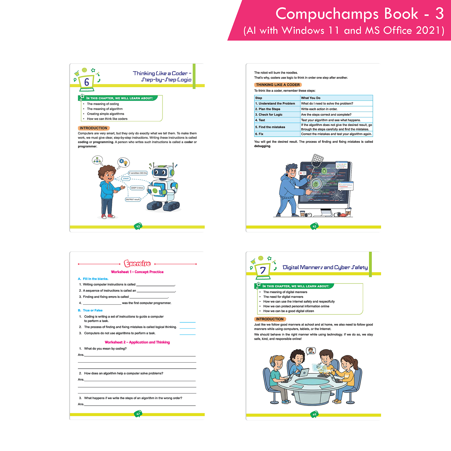 Compuchamps Book 3 (AI with Windows 11 and MS Office 2021) - Image 7