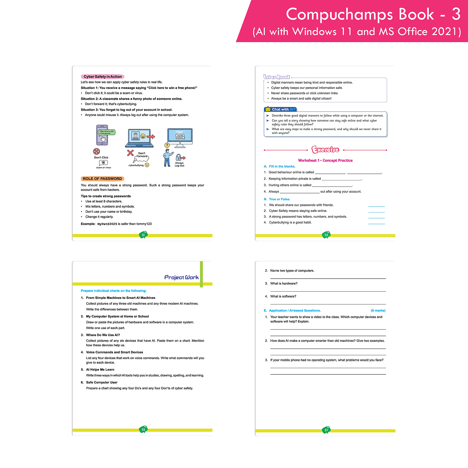 Compuchamps Book 3 (AI with Windows 11 and MS Office 2021) - Image 8