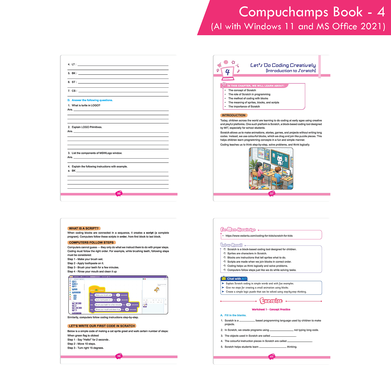 Compuchamps Book 4 (AI with Windows 11 and MS Office 2021) - Image 6
