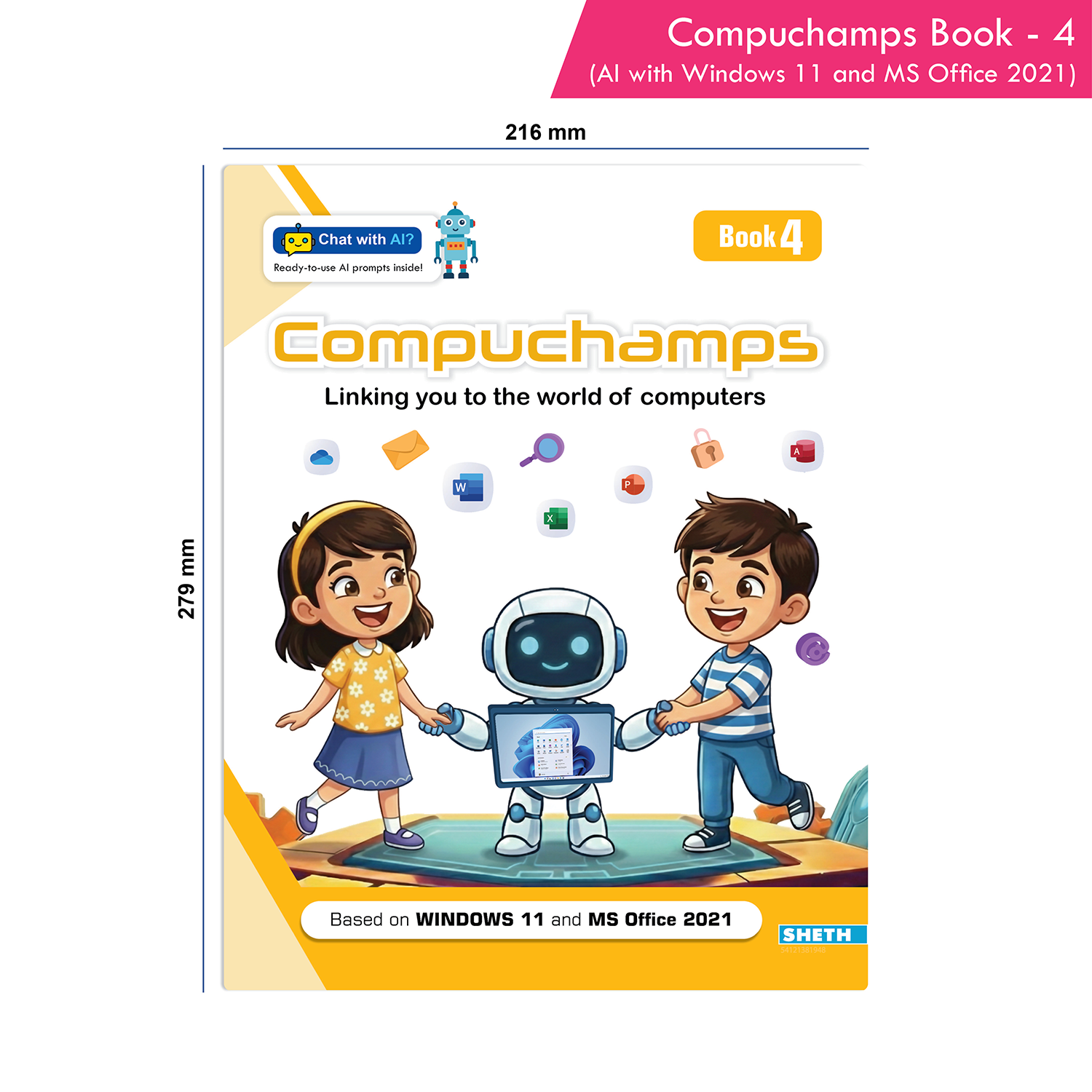 Compuchamps Book 4 (AI with Windows 11 and MS Office 2021) - Image 9