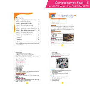 Compuchamps Book 5 (AI with Windows 11 and MS Office 2021)