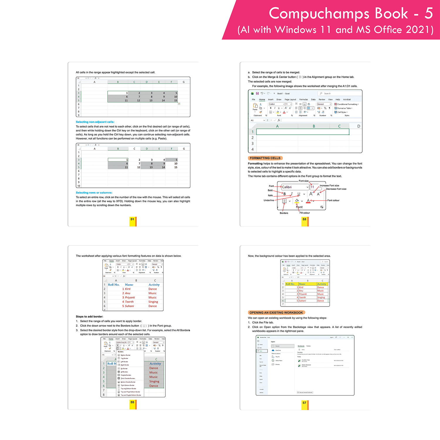 Compuchamps Book 5 (AI with Windows 11 and MS Office 2021) - Image 8