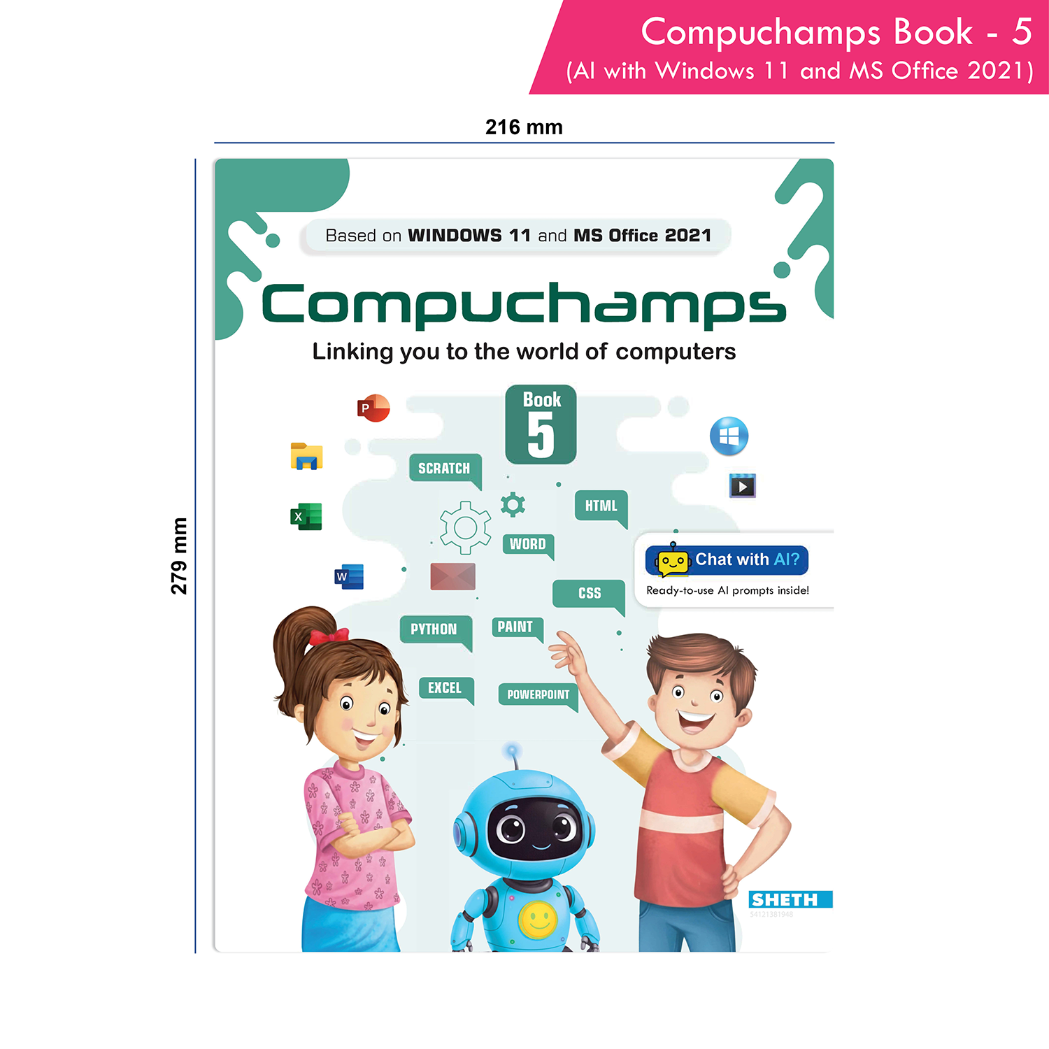 Compuchamps Book 5 (AI with Windows 11 and MS Office 2021) - Image 9