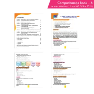 Compuchamps Book 6 (AI with Windows 11 and MS Office 2021)