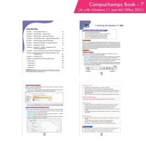 Compuchamps Book 7 (AI with Windows 11 and MS Office 2021)
