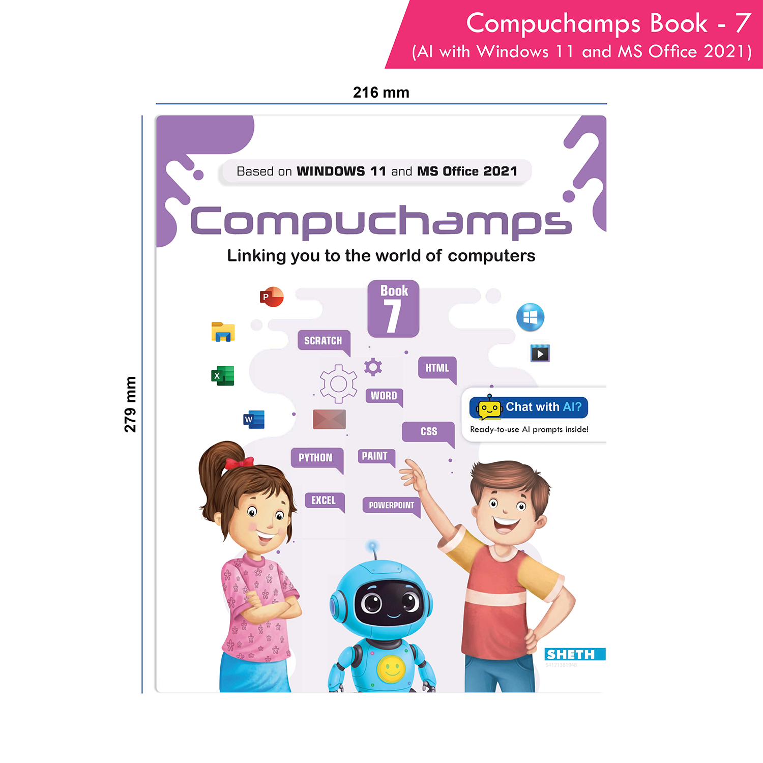 Compuchamps Book 7 (AI with Windows 11 and MS Office 2021) - Image 9