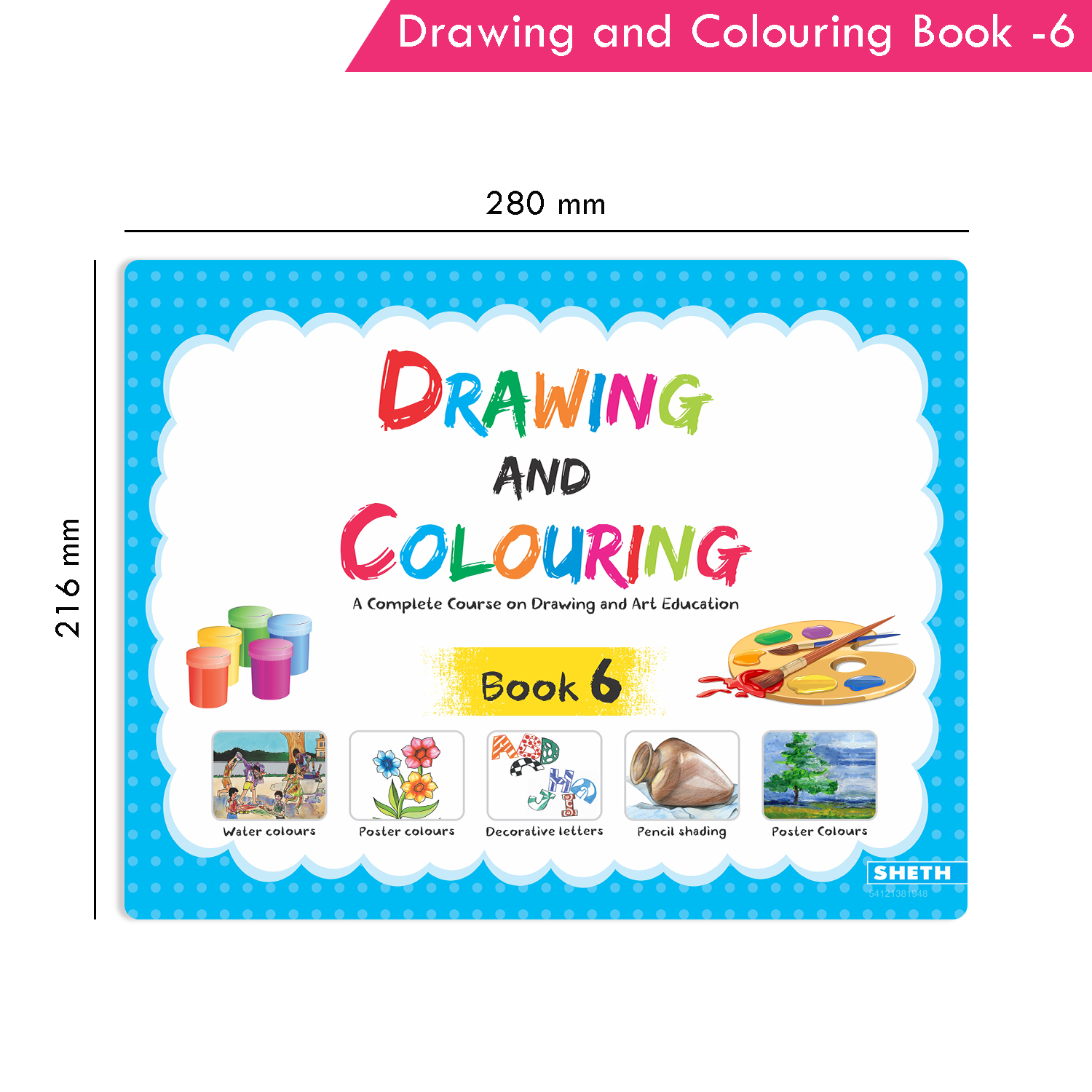 Drawing and Colouring Book 6 - Image 9