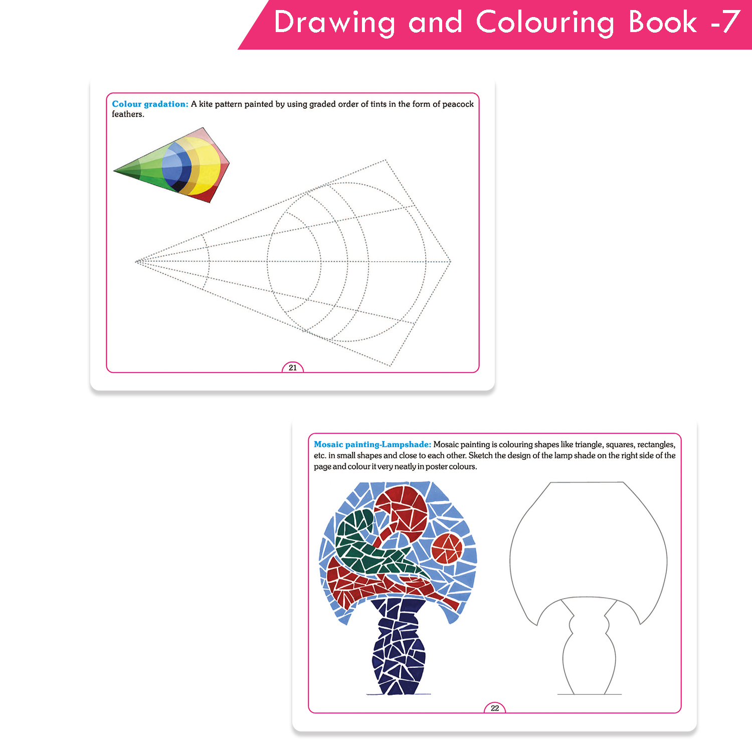 Nigam Drawing and Colouring Book 7 - Image 8