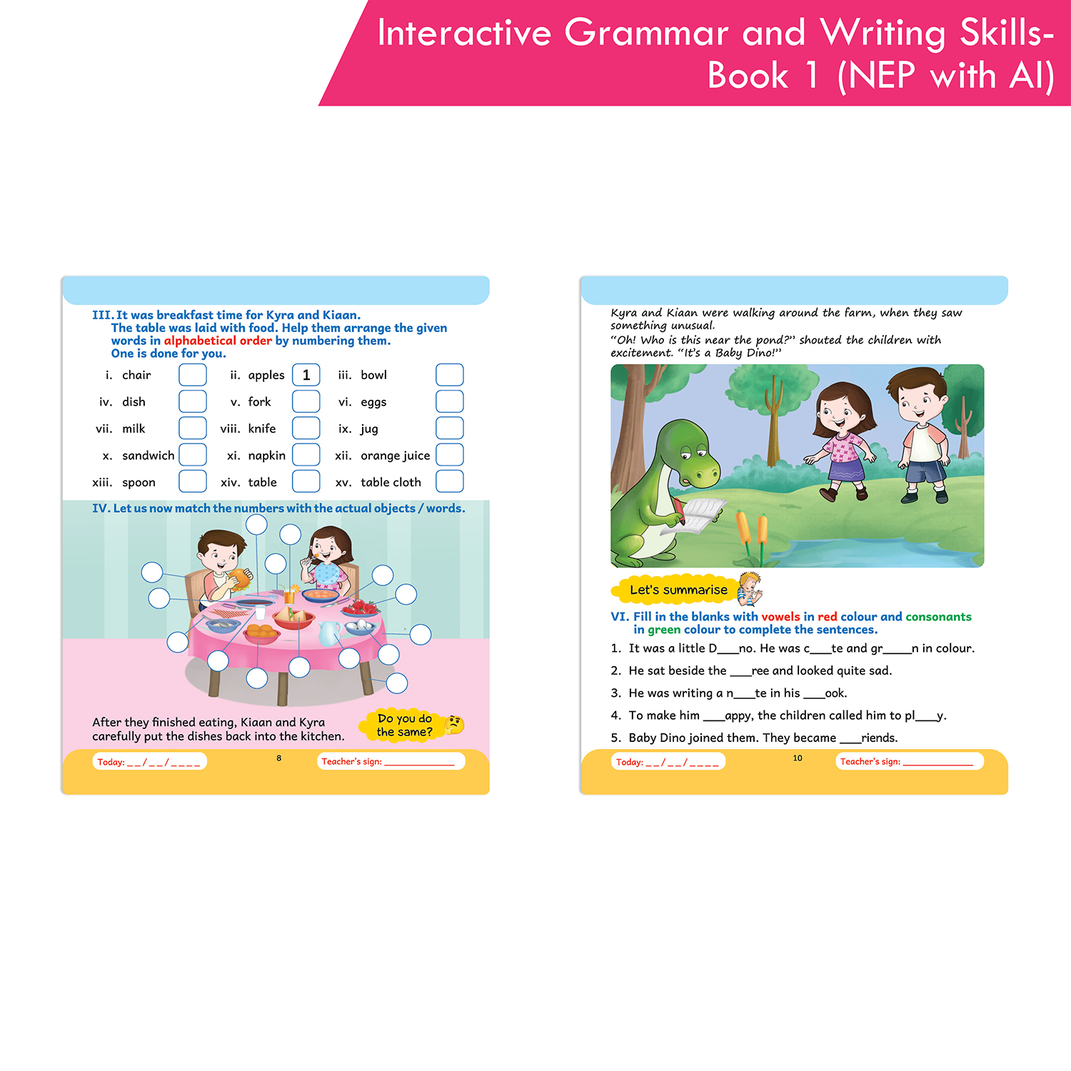 Interactive Grammar and Writing Skills Book 1 (NEP with AI) - Image 3