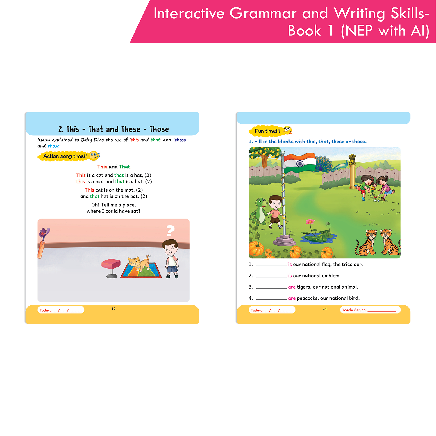 Interactive Grammar and Writing Skills Book 1 (NEP with AI) - Image 4