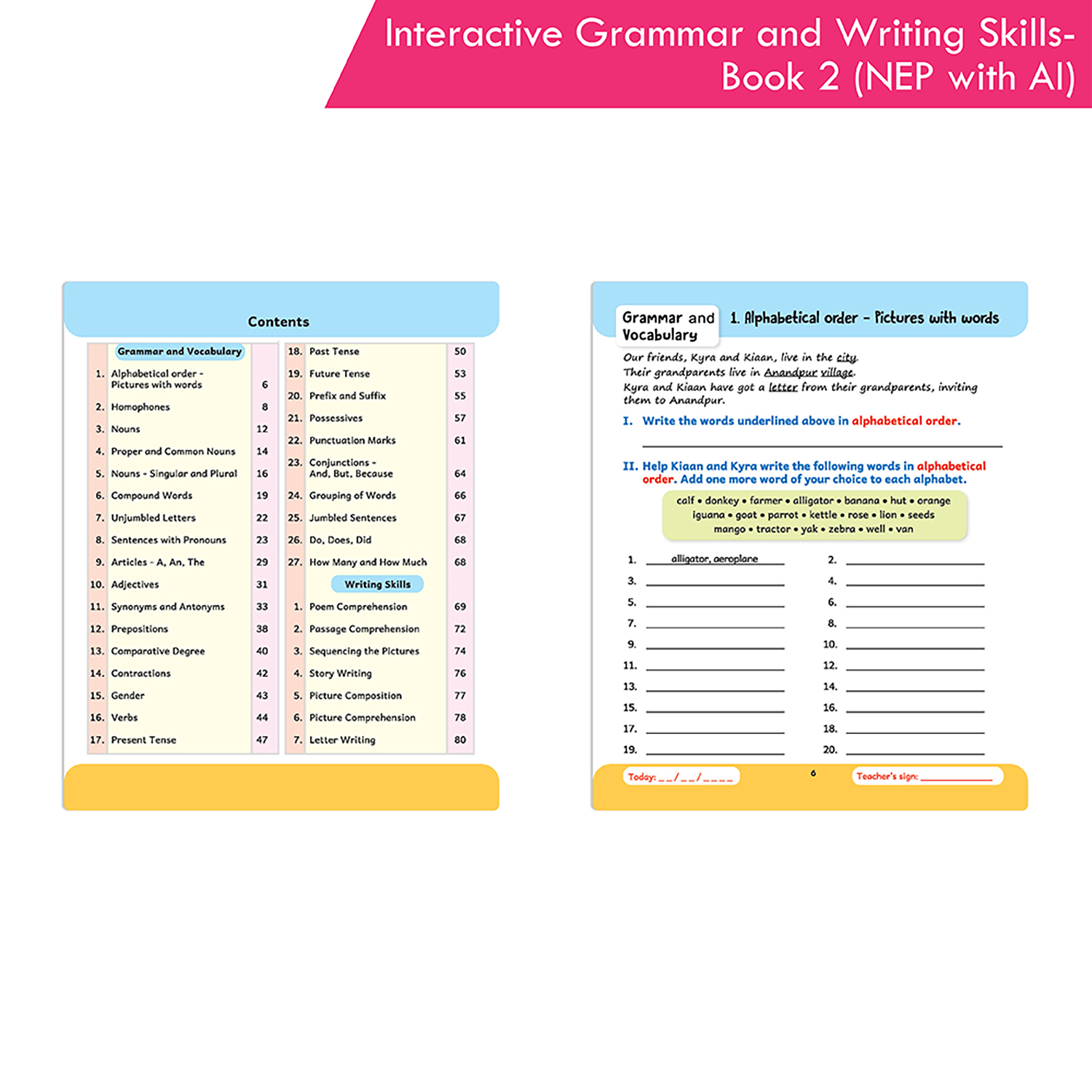 Interactive Grammar And Writing Skills Book 2 (NEP with AI) - Image 2