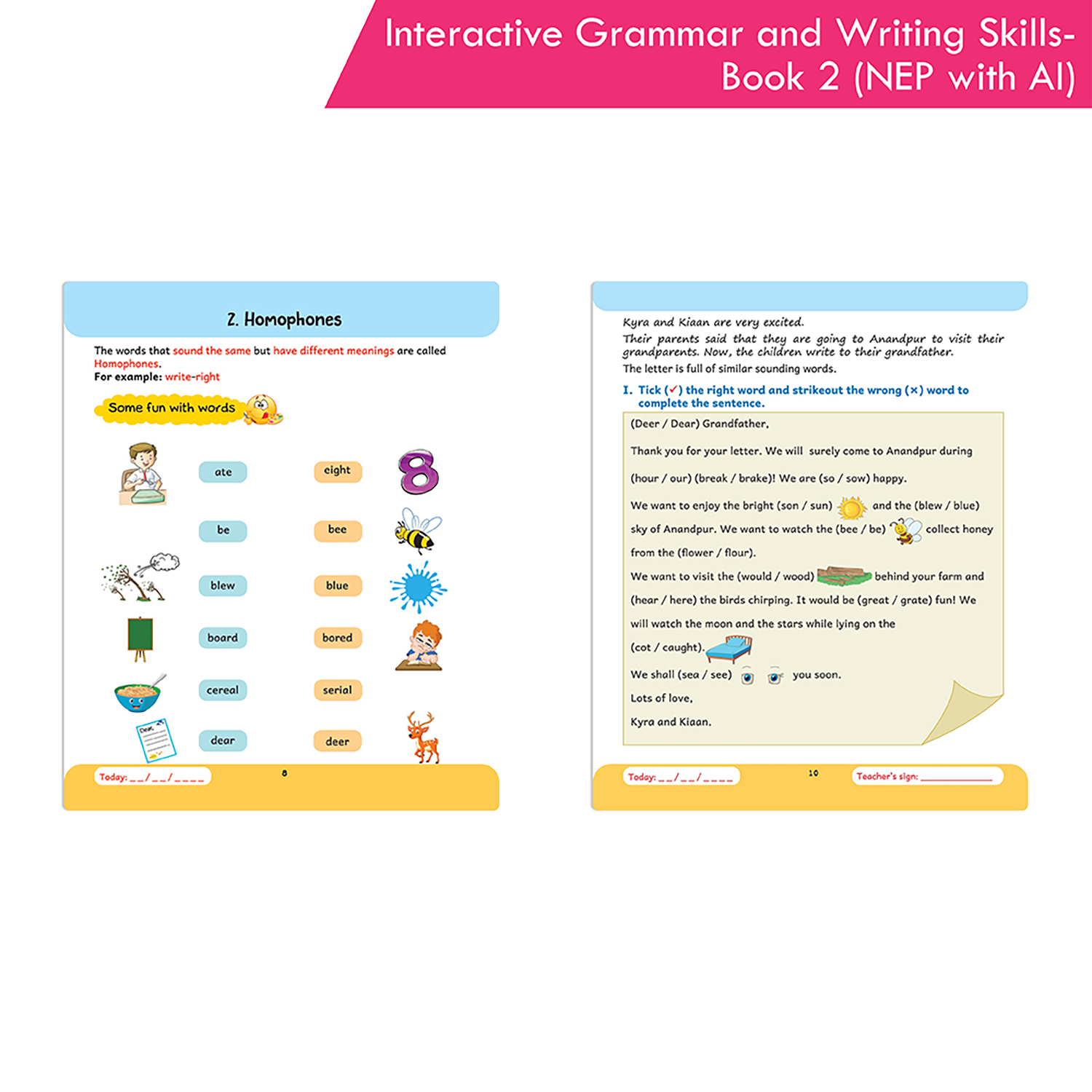 Interactive Grammar And Writing Skills Book 2 (NEP with AI) - Image 3