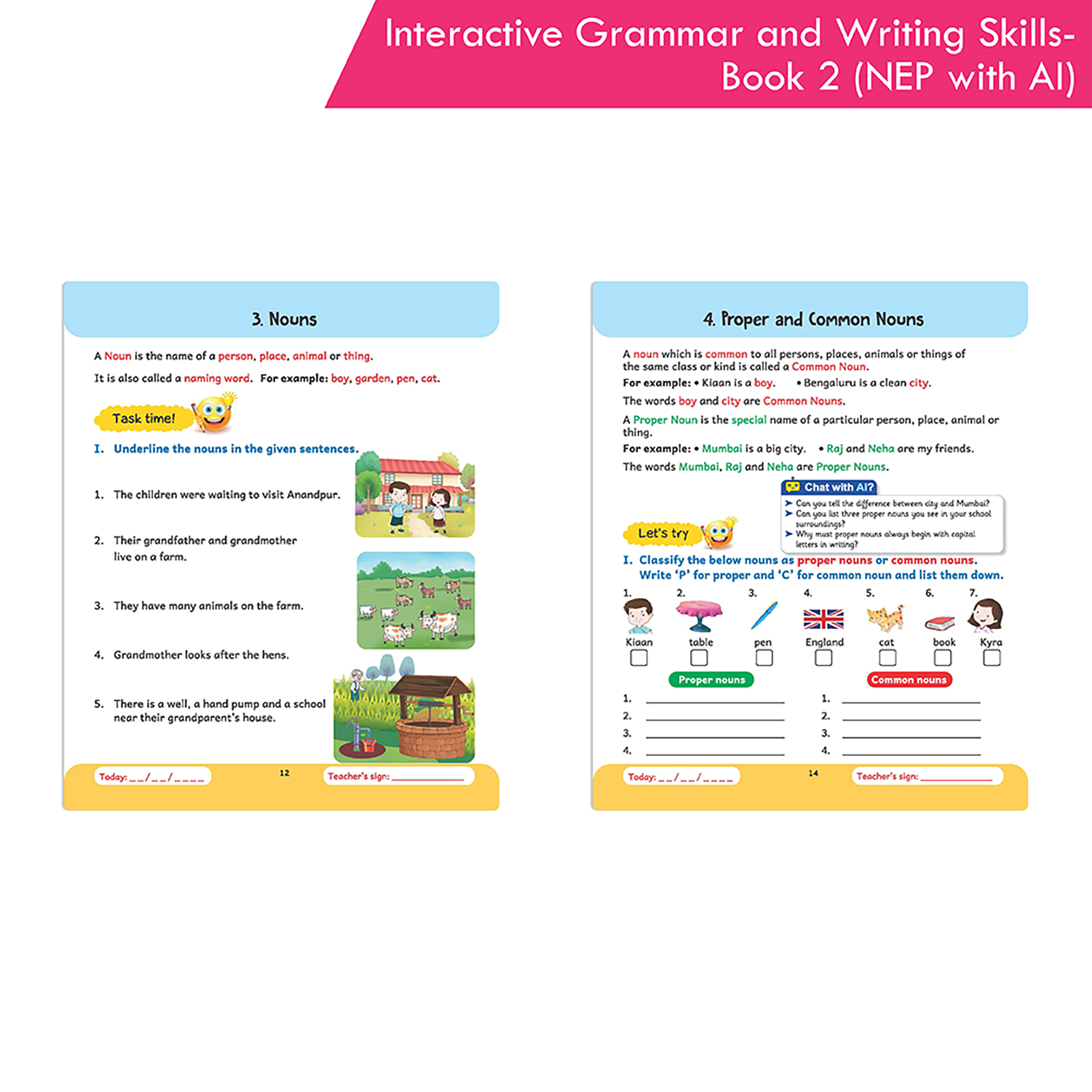 Interactive Grammar And Writing Skills Book 2 (NEP with AI) - Image 4