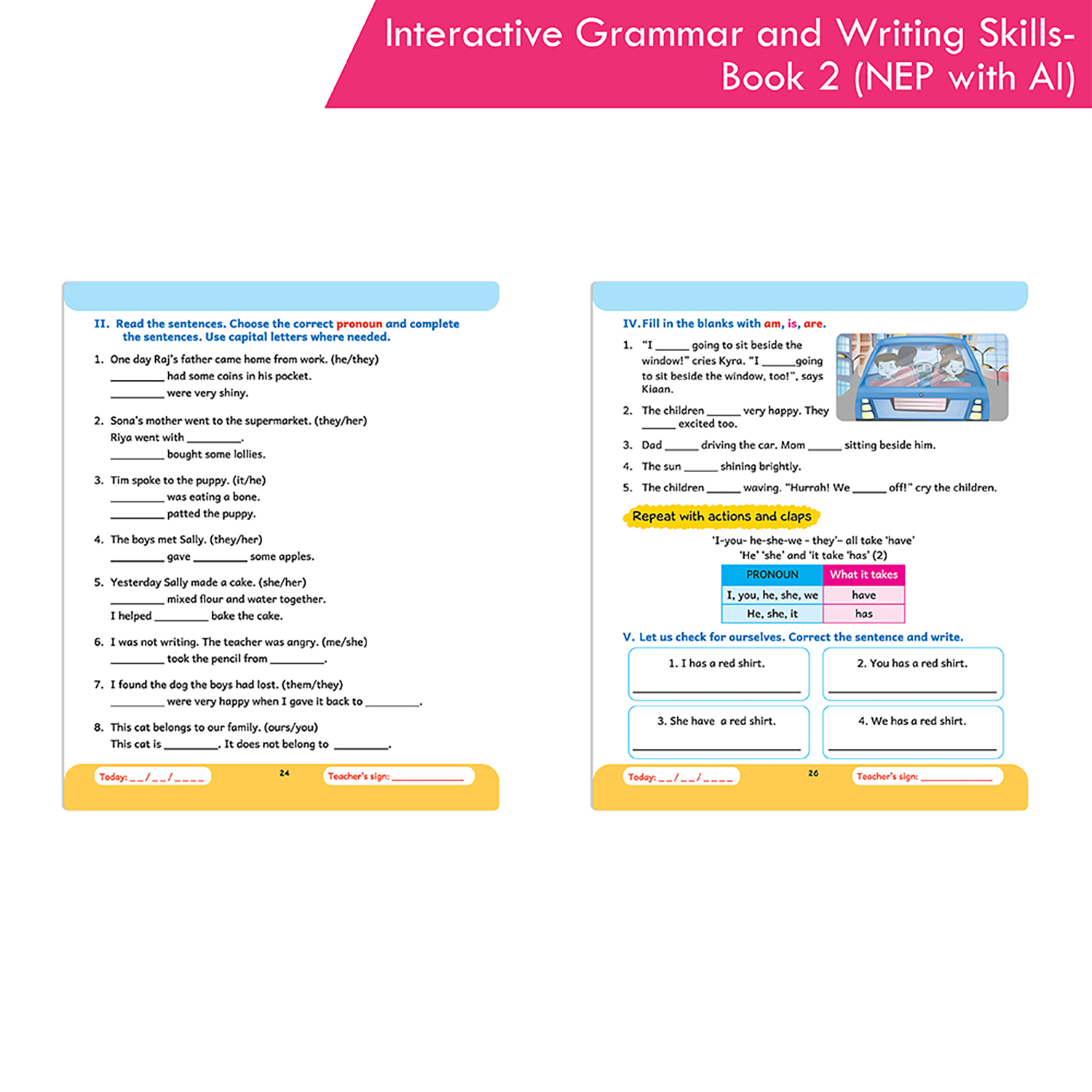 Interactive Grammar And Writing Skills Book 2 (NEP with AI) - Image 7