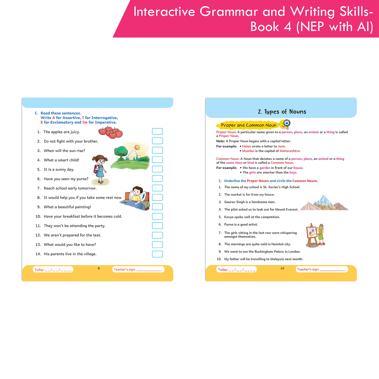 Interactive Grammar and Writing Skills Book 4 (NEP with AI) - Image 3