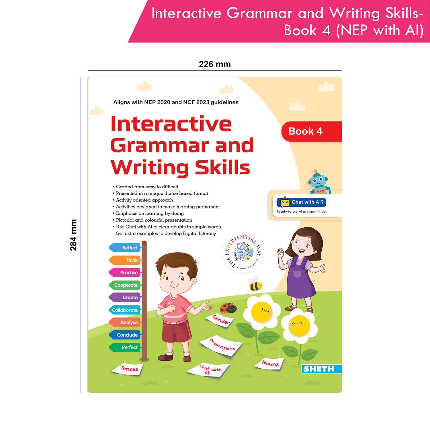 Interactive Grammar and Writing Skills Book 4 (NEP with AI) - Image 9