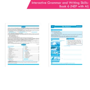 Interactive Grammar and Writing Skills Book 6 (NEP with AI)