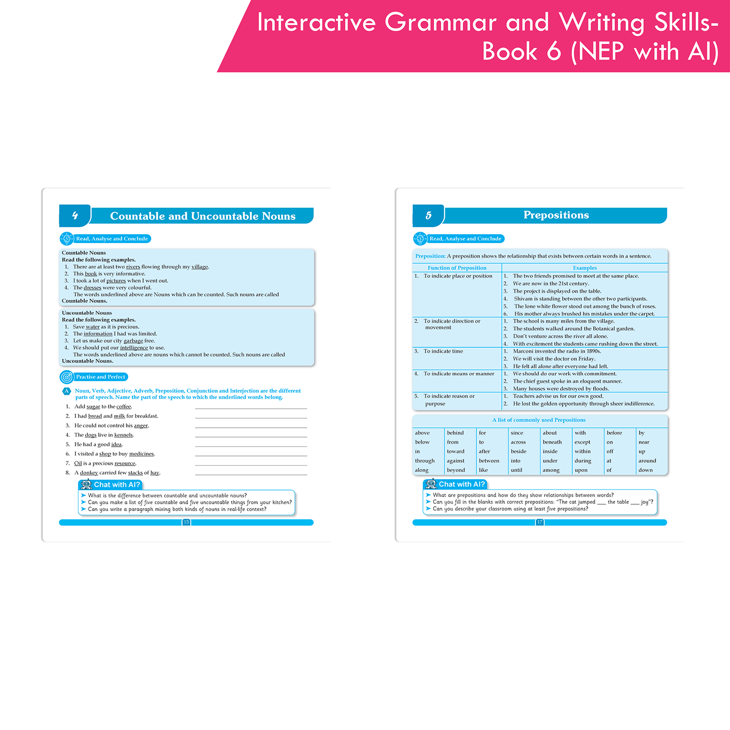 Interactive Grammar and Writing Skills Book 6 (NEP with AI) - Image 4