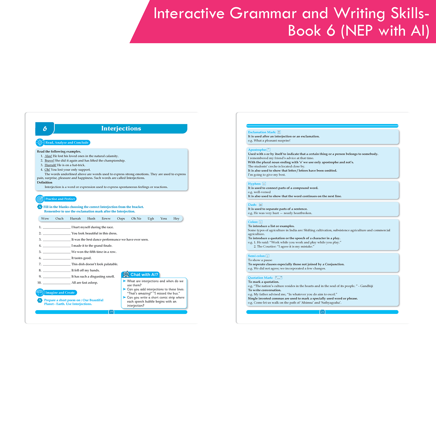 Interactive Grammar and Writing Skills Book 6 (NEP with AI) - Image 5