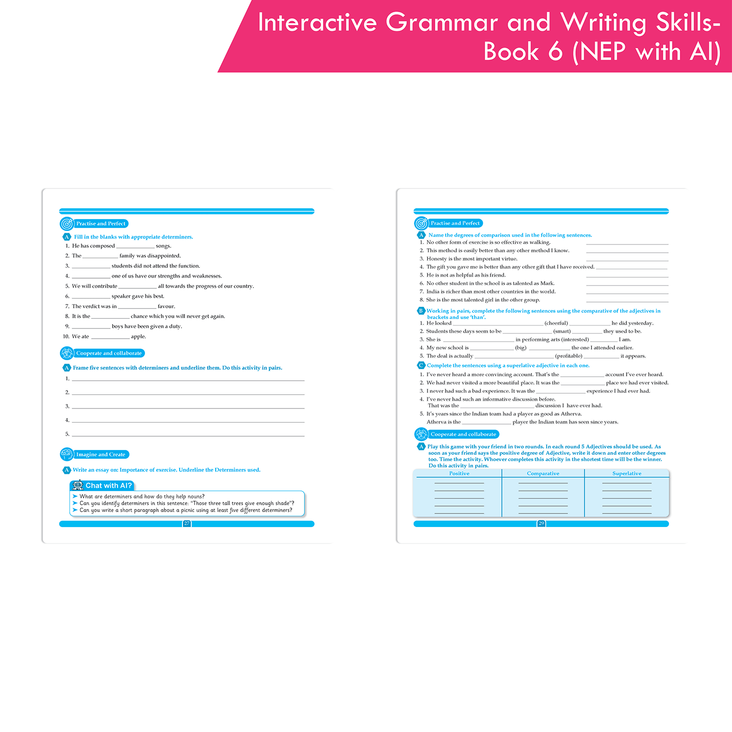 Interactive Grammar and Writing Skills Book 6 (NEP with AI) - Image 7