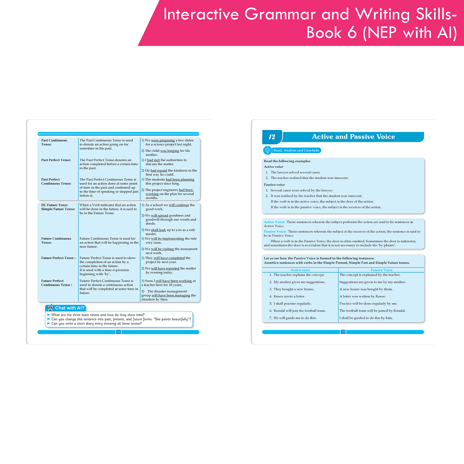 Interactive Grammar and Writing Skills Book 6 (NEP with AI) - Image 8