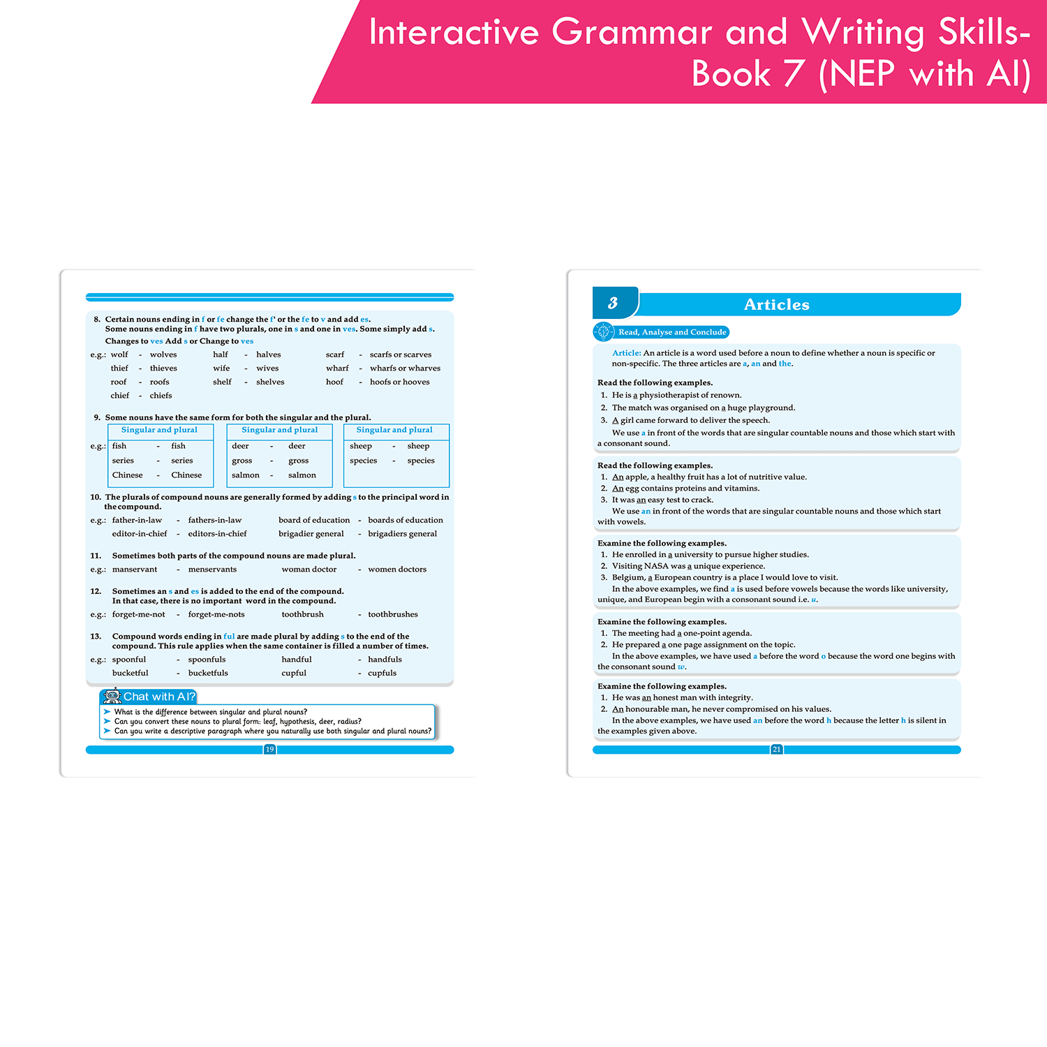 Interactive Grammar and Writing Skills Book 7 (NEP with AI) - Image 5