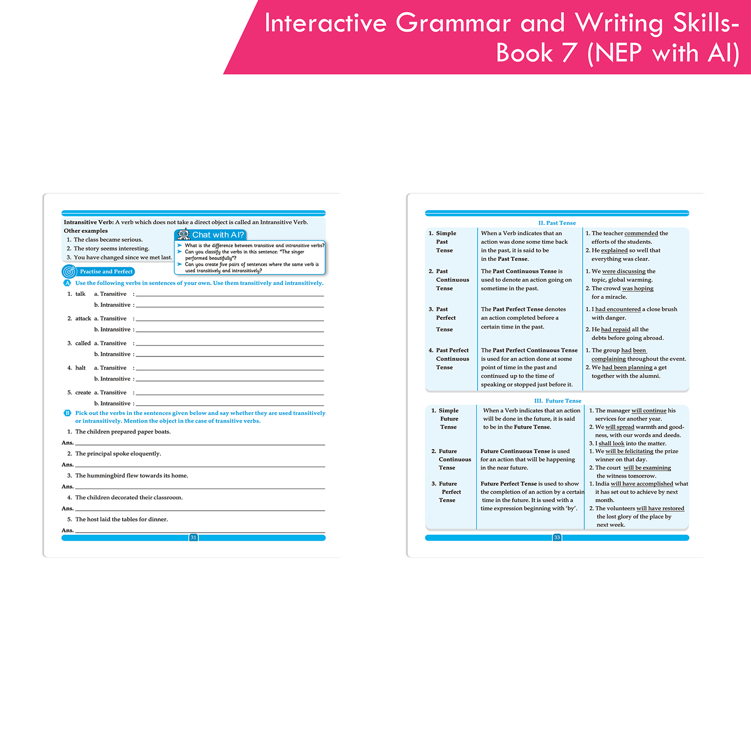 Interactive Grammar and Writing Skills Book 7 (NEP with AI) - Image 8