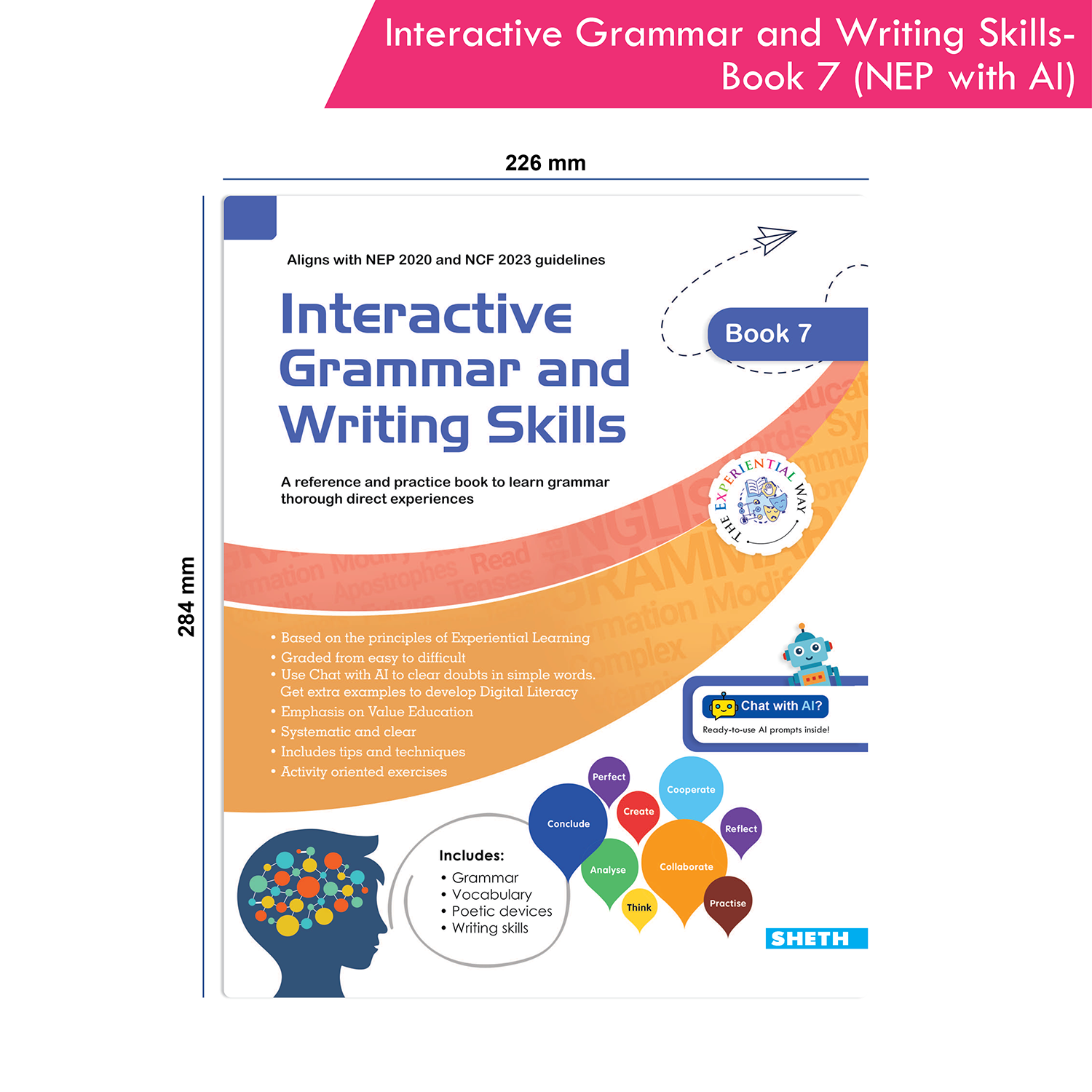 Interactive Grammar and Writing Skills Book 7 (NEP with AI) - Image 9