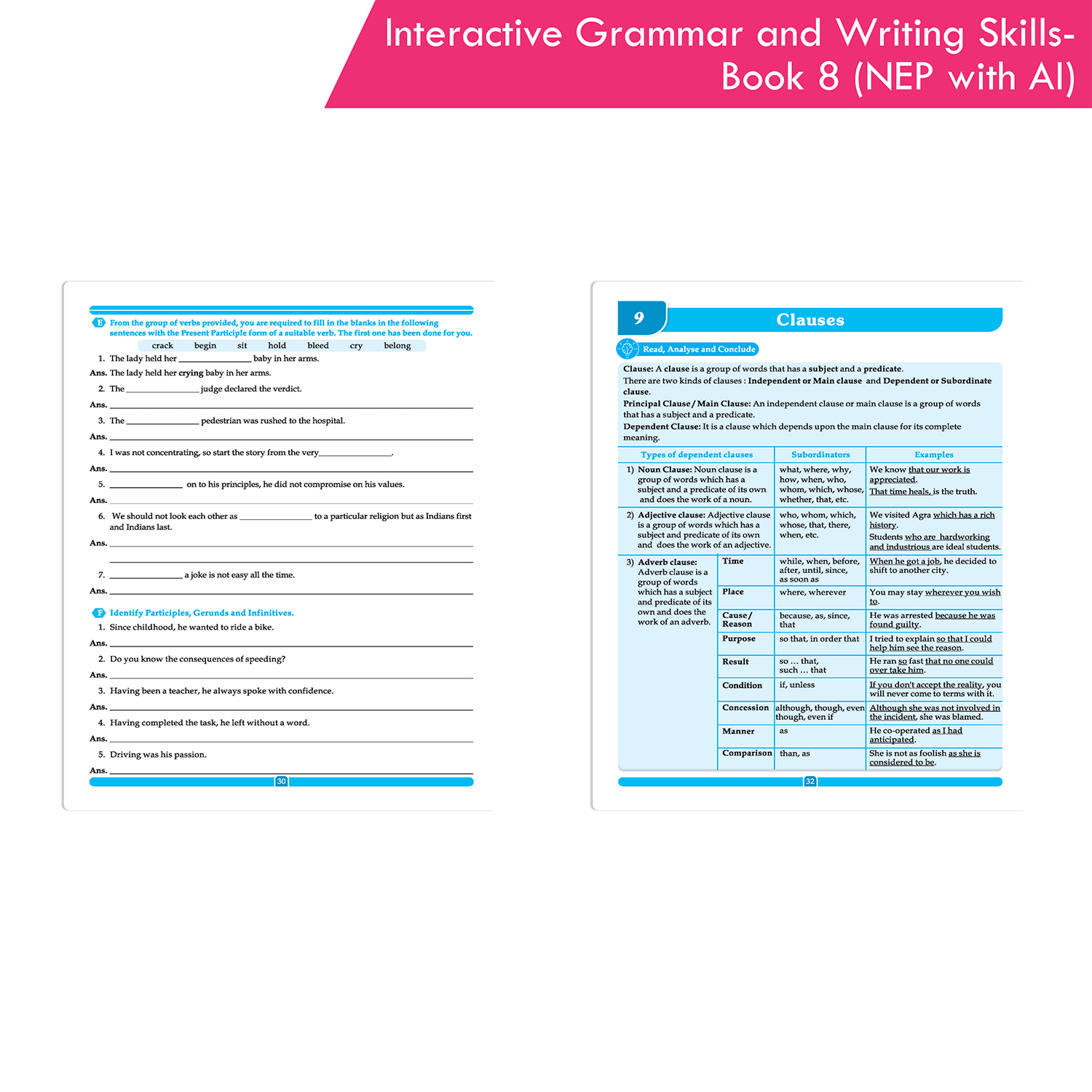 Interactive Grammar and Writing Skills Book 8 (NEP with AI) - Image 7