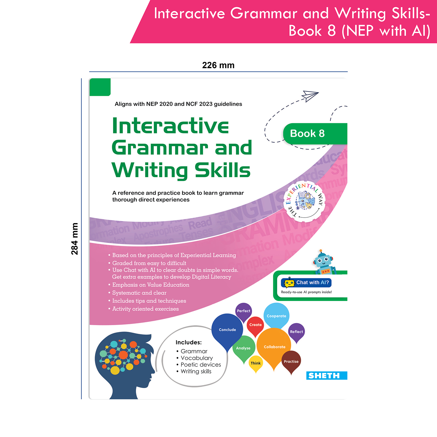Interactive Grammar and Writing Skills Book 8 (NEP with AI) - Image 9