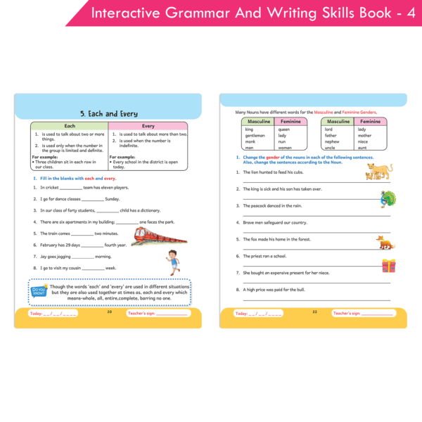 Interactive Grammar and Writing Skills Book 4 (NEP) - Image 6