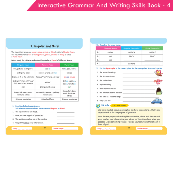 Interactive Grammar and Writing Skills Book 4 (NEP) - Image 7