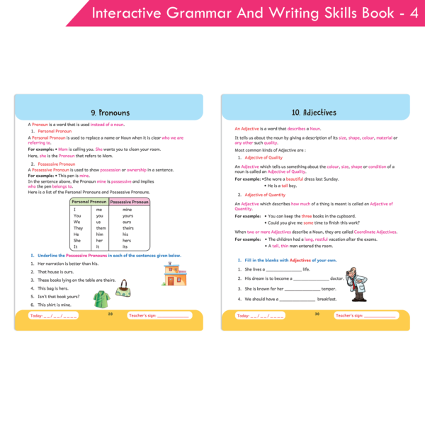 Interactive Grammar and Writing Skills Book 4 (NEP) - Image 8